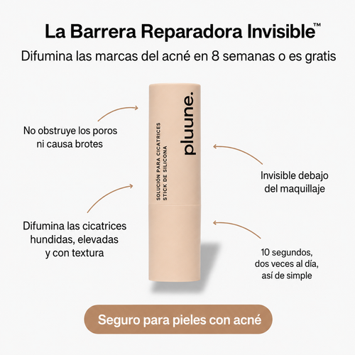 Pluune™: Balsamo clínico reparador de cicatrices de acné™
